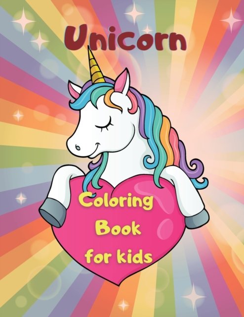 Cover for Edie Daniels · Unicorn Coloring Book (Paperback Book) (2021)