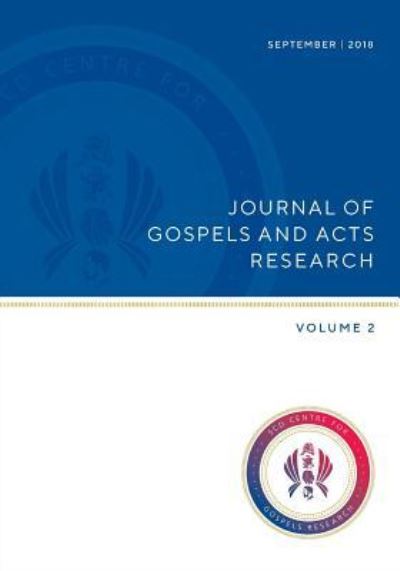 Cover for Mary Ann Beavis · Journal of Gospels and Acts Research (Pocketbok) (2018)