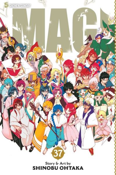 Magi: The Labyrinth of Magic, Vol. 37 - Magi - Shinobu Ohtaka - Książki - Viz Media, Subs. of Shogakukan Inc - 9781974703043 - 13 sierpnia 2019