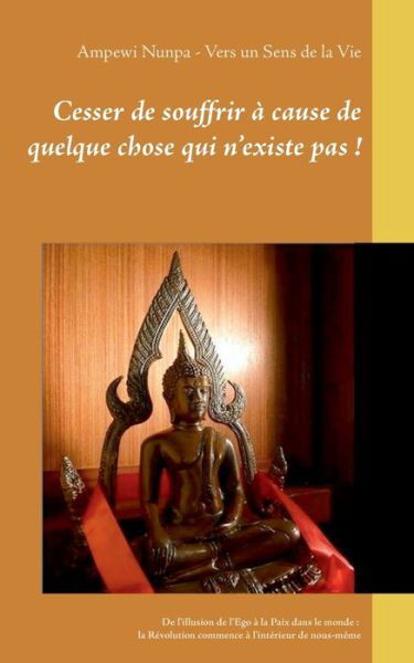 Cover for Ampewi Nunpa · Cesser de souffrir a cause de quelque chose qui n'existe pas !: De l'illusion de l'Ego a la Paix dans le monde: la Revolution commence a l'interieur de nous-meme (Pocketbok) (2015)