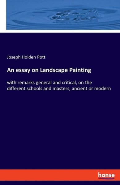 Cover for Pott · An essay on Landscape Painting (Book) (2019)