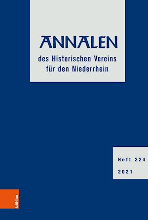 Cover for V&amp;r Academic · Annalen des Historischen Vereins fur den Niederrhein 224 (Hardcover Book) (2021)