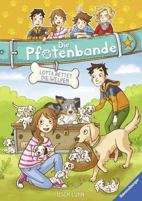 Cover for Luhn · Die Pfotenbande - Lotta rettet die (Buch)