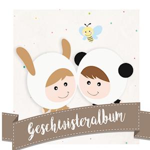 Cover for Omama Gmbh Viola Baumgärtner · Geschwisteralbum (Hardcover Book) (2021)