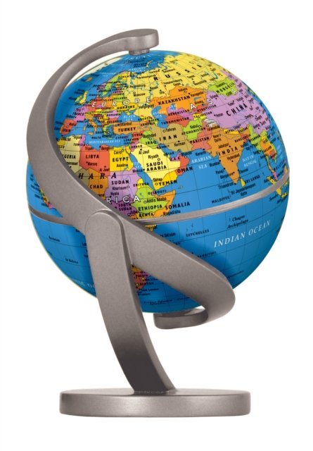 Political World Globe 10cm: Compact, desk top world globe by Stellanova - Stellanova Globes (MERCH) (2024)