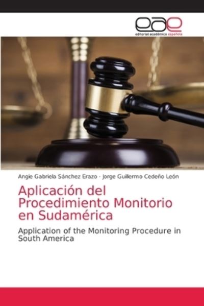 Cover for Angie Gabriela Sánchez Erazo · Aplicacion del Procedimiento Monitorio en Sudamerica (Paperback Book) (2021)