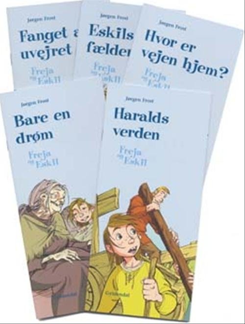 Cover for Jørgen Frost · Freja og Eskil. 1. klasse; Freja og Eskil. 2. klasse: Freja og Eskil (Sewn Spine Book) [1.º edición] (2004)