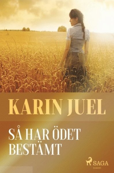 Cover for Karin Juel · Så har ödet bestämt (Buch) (2018)