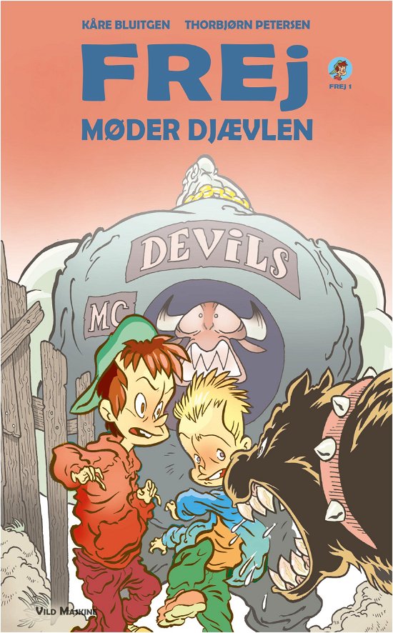 Cover for Kåre Bluitgen · FREJ: Frej møder djævlen (Gebundesens Buch) [1. Ausgabe] (2020)