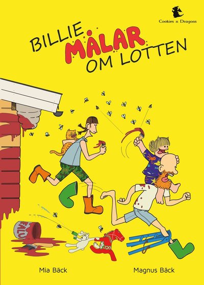 Cover for Mia Bäck · Billie målar om lotten (Hardcover Book) (2024)