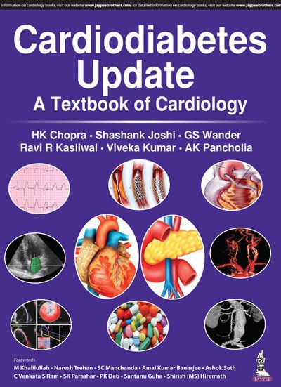 Cover for HK Chopra · Cardiodiabetes Update: A Textbook of Cardiology (Innbunden bok) (2018)