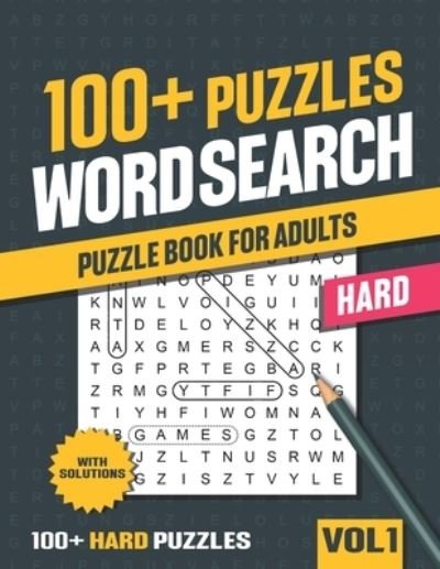100+ Hard Word Search Puzzle Book for Adults - Visupuzzle Books - Libros - Independently Published - 9798599375043 - 23 de enero de 2021