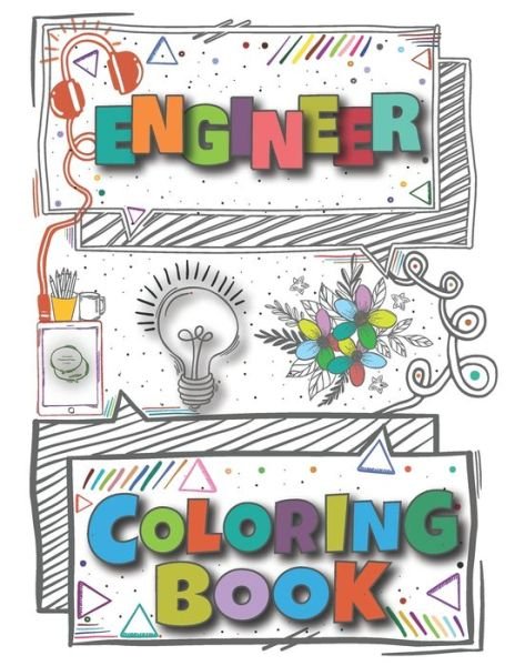 Cover for Teesson · Engineer Coloring Book (Paperback Bog) (2021)
