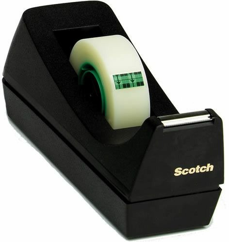 Cover for 3m · Scotch C38 Tape Dispenser, Black  7x7x17cm (Merchandise) (MERCH)