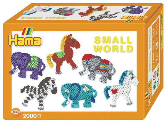 HAMA Geschenkp. small world orange 2000S - Creatief | Strijkkralen - Merchandise -  - 0028178035044 - March 4, 2016