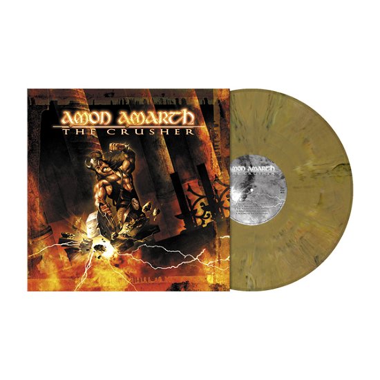 Cover for Amon Amarth · The Crusher (Brown Beige Marbled) (LP) (2022)
