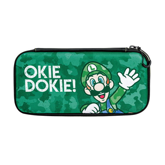 Cover for Pdp · Nintendo Switch Slim Travel Case - Luigi Camo (SWITCH) (2019)