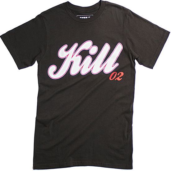 Cover for Kill Brand · Script 02 Black (T-shirt) [size XL] (2013)