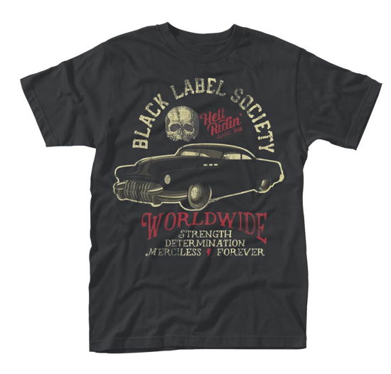 Cover for Black Label Society · Hell Riding Hot Rod (T-shirt) [size L] [Black edition] (2016)