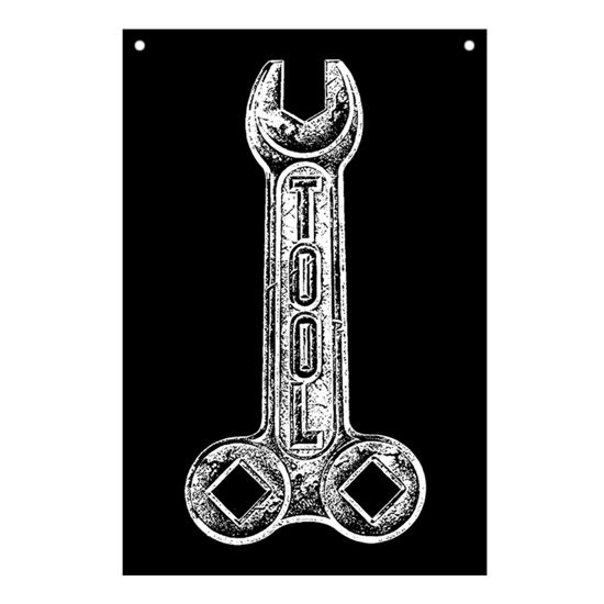 Cover for Tool · Wrench Wall Flag (MERCH) [Limited, Black edition] (2019)