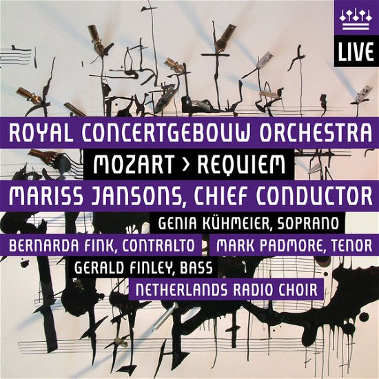 Cover for Royal Concertgebouw Orchestra · Mozart: Requiem (CD) (2006)