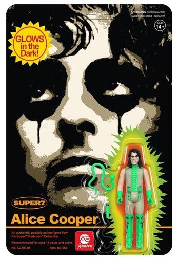 Cover for Alice Cooper Reaction Figure - Glow (Ae Xclusive) (MERCH) (2023)