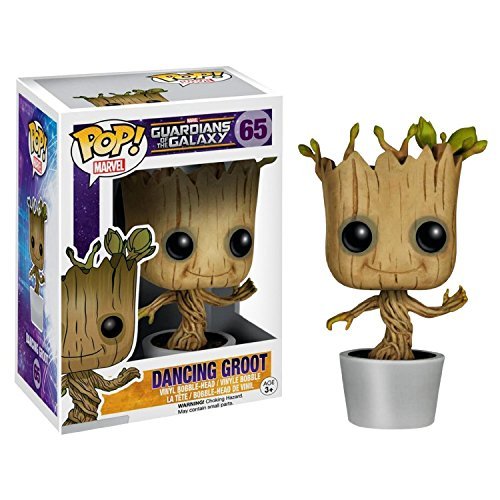 Cover for Funko Pop Marvel Guardians of the Galaxy · Pop Marvel Guardians of the Galaxy Dancing Groot (Funko POP!) (2014)