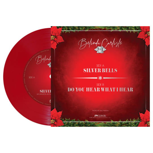 Cover for Belinda Carlisle · Silver Bells (7&quot;) [Red edition] (2023)