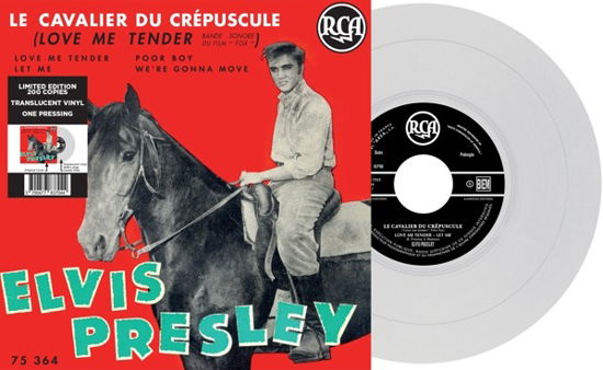 Elvis Presley · EP Étranger N°11 - Le Cavalier Du Crépuscule  Translucent Vinyl (7") (2024)