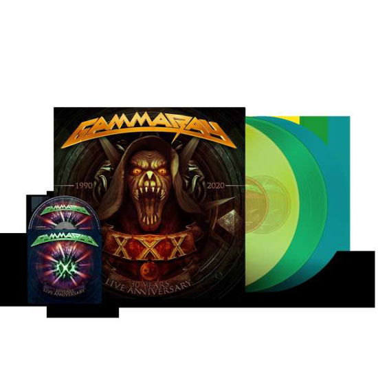 30 Years Live Anniversary (3lp+bluray) - Gamma Ray - Musiikki - EARMUSIC - 4029759170044 - perjantai 10. syyskuuta 2021