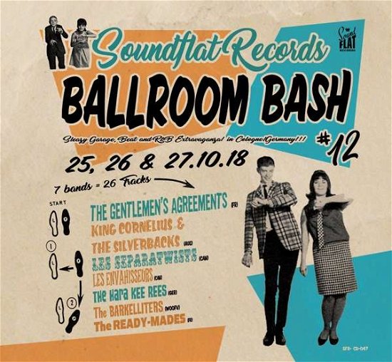 Cover for Various Artists · Soundflat Records Ballroom Bash Compilation Vol.12 (CD) (2018)