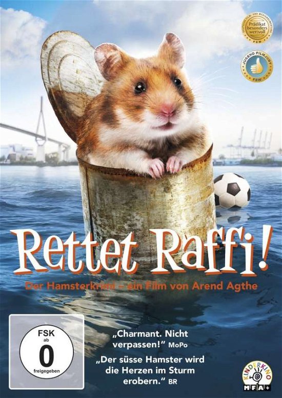 Cover for Arend Agthe · Rettet Raffi!-der Hamsterkri (DVD) (2016)