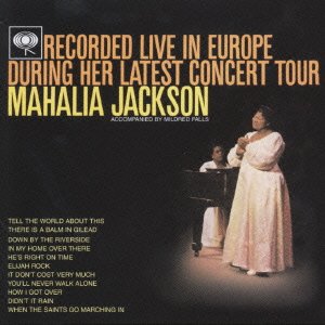 Cover for Mahalia Jackson · Recorded Live in Europe 1961 (CD) [Japan Import edition] (2001)