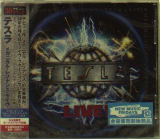 Cover for Tesla · Tmechanical Rezonance Live (CD) [Japan Import edition] (2016)