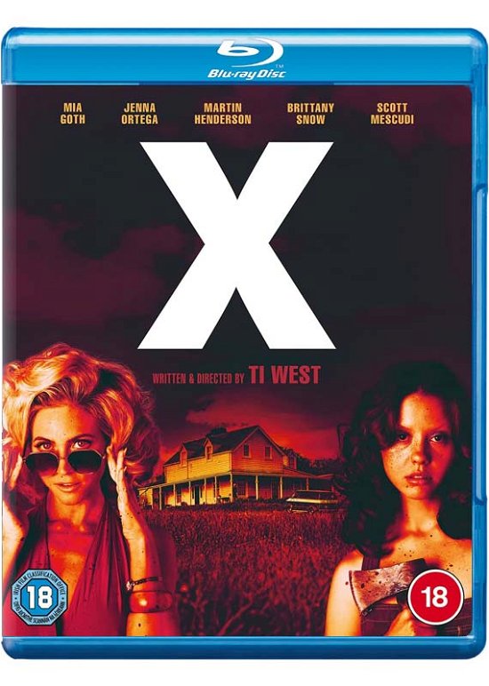 Cover for Ti West · X (Blu-ray) (2022)