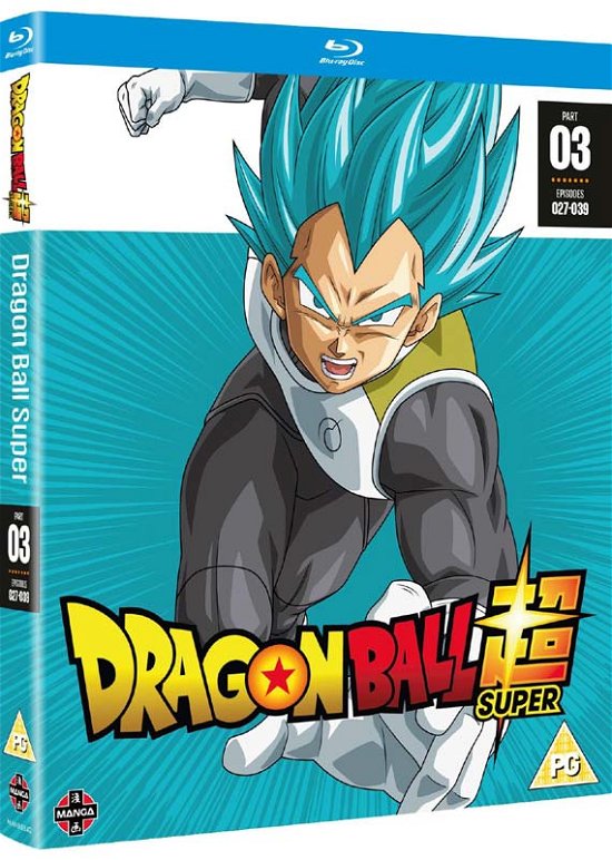 Cover for Dragon Ball Super Part 3 (Episodes 27-39) (Blu-ray) (2018)