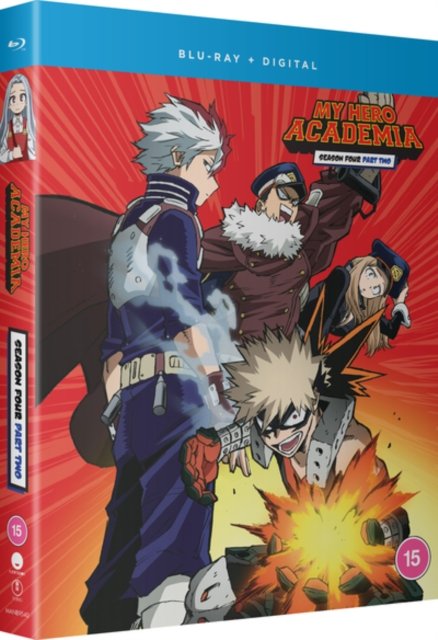 Cover for Anime · My Hero Academia Season 4 Part 2 (Blu-ray) (2021)