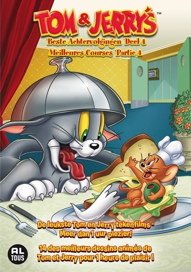 Cover for Cartoon · Tom &amp; Jerry: Beste..4 Achtervolgingen 4 (DVD) (2010)