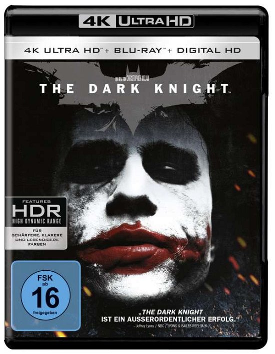 The Dark Knight - Christian Bale,michael Caine,heath Ledger - Filme -  - 5051890309044 - 4. Januar 2018