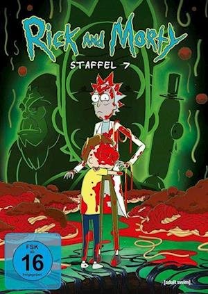 Cover for Rick &amp; Morty: Staffel 7 (DVD) (2024)