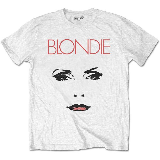 Cover for Blondie · Blondie Unisex T-Shirt: Staredown (T-shirt) [size M] [White - Unisex edition]