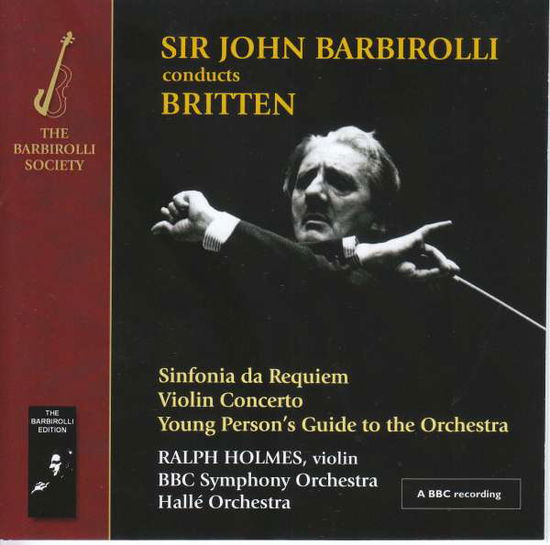 Cover for John Barbirolli · Sir John Barbirolli Conducts Britten (CD) (2021)