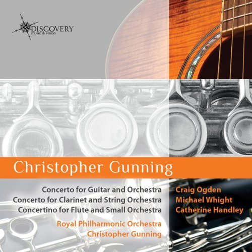 Cto for Guitar / Cto for Clarinet / Concertino for - Gunning / Royal Philharmonic Orch / Gunning - Musikk - DCYV - 5060293320044 - 12. februar 2013