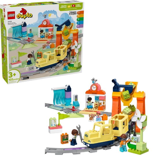 Cover for Lego · Duplo Town - Big Interactive Community Train (10428) (Brinquedos)