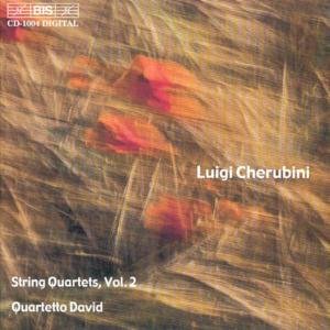 Cover for Cherubini / Quartetto David · Quartet #3 in D Min / Quartet #4 in E (CD) (1999)