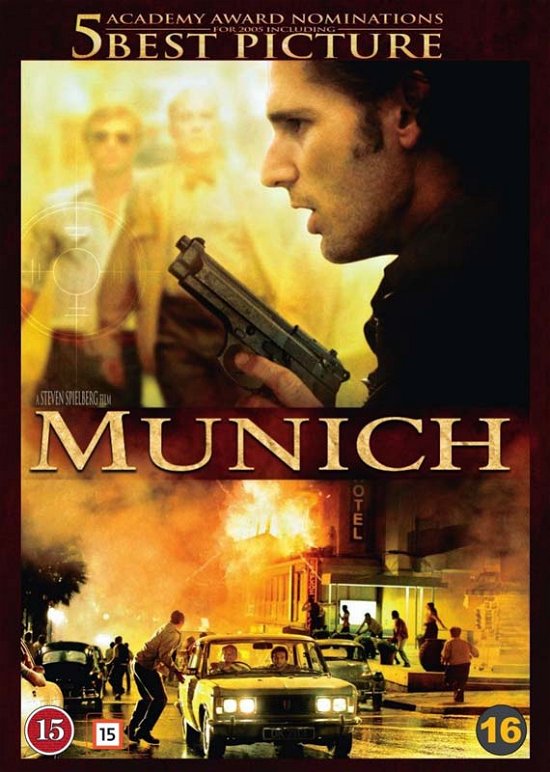 Cover for Eric Bana / Daniel Craig / Ciaran Hinds / Mathieu Kassovitz · Munich (DVD) (2017)