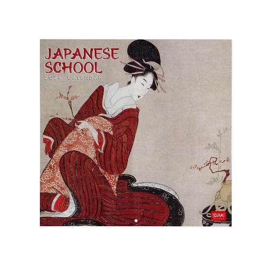 Cover for Legami · Wall Calendars - 2024 Wall Calendar - Japaneseschool - 30x29 - Art (Taschenbuch) (2023)