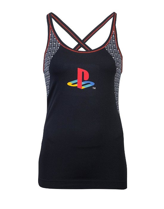 SONY - Playstation - Tank Top - Dames - Tech Seaml - T-Shirt - Merchandise -  - 8718526308044 - 15. oktober 2019