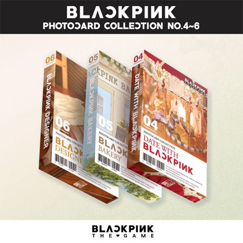 The Game Photocard Collection - BLACKPINK - Produtos - YG ENTERTAINMENT - 8809949670044 - 1 de dezembro de 2023