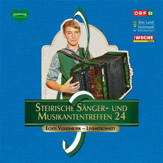 Cover for Sumt Diverse Interpreten · Steir.sänger-&amp; Musikantentreffen 24 (CD) (2014)